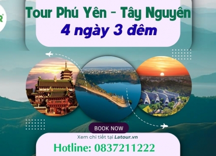 Tour Phú Yên Tây Nguyên 4 ngày 3 đêm