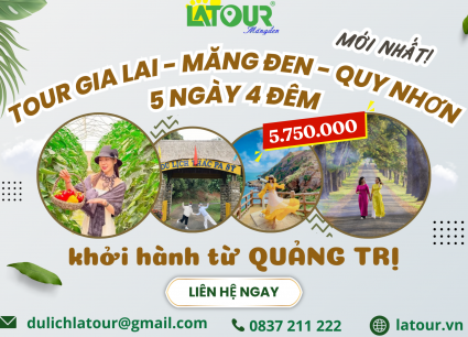 Tour Quảng Trị - Gia Lai - Măng Đen - Quy Nhơn 5 Ngày 4 Đêm