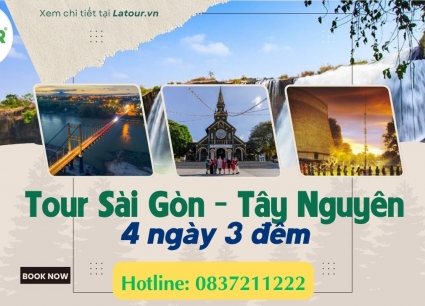 Tour Sài Gòn đi Tây Nguyên 4 ngày 3 đêm