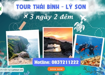 Tour Thái Bình - Lý Sơn 3 Ngày 2 Đêm