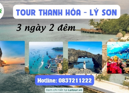 Tour Thanh Hóa - Lý Sơn 3 Ngày 2 Đêm