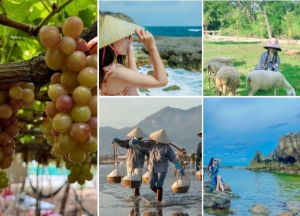 Tour Tiền Giang Ninh Thuận Nha Trang 4 ngày 3 đêm