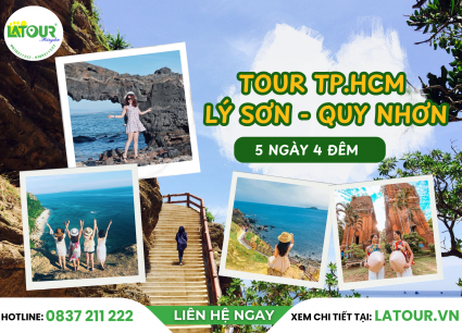 Tour TP.HCM - Lý Sơn - Quy Nhơn 5 Ngày 4 Đêm