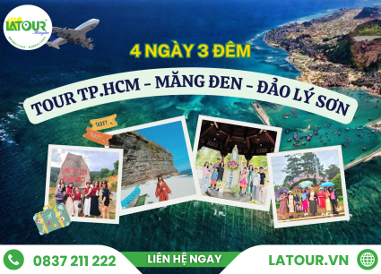 Tour TP.HCM - Măng Đen - Đảo Lý Sơn 4 Ngày 3 Đêm