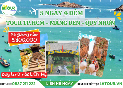 Tour TP.HCM - Măng Đen - Quy Nhơn 5 Ngày 4 Đêm