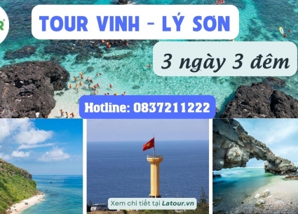 Tour Vinh - Lý Sơn 3 ngày 3 đêm