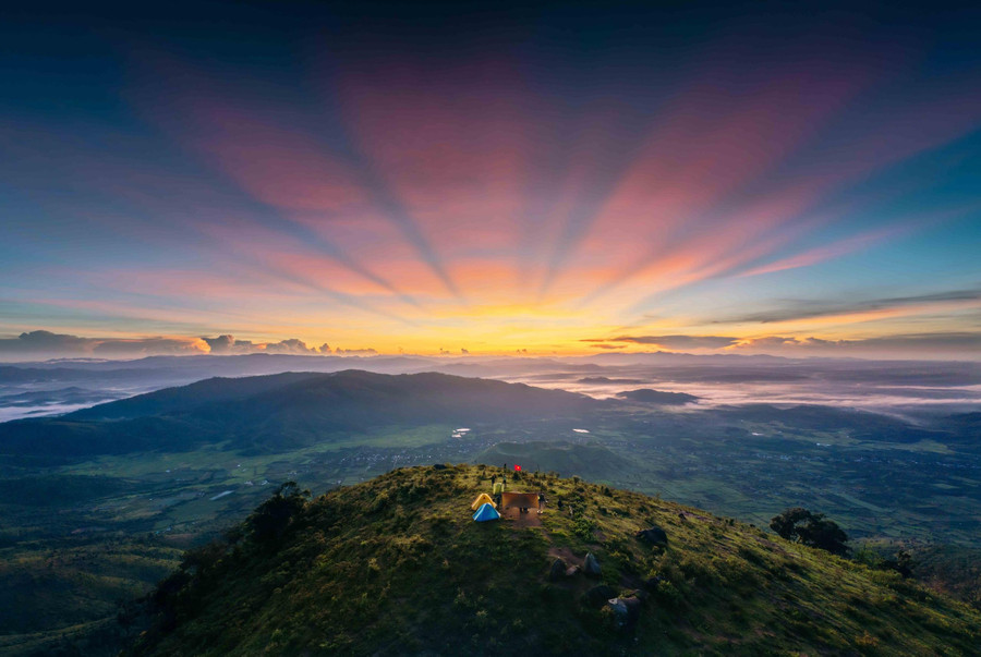 Đón bình minh Chư Nâm