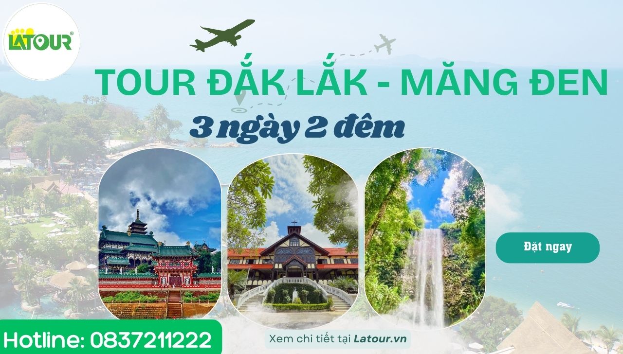 Tour Đắk Lắk Măng Đen 3 ngày 2 đêm 