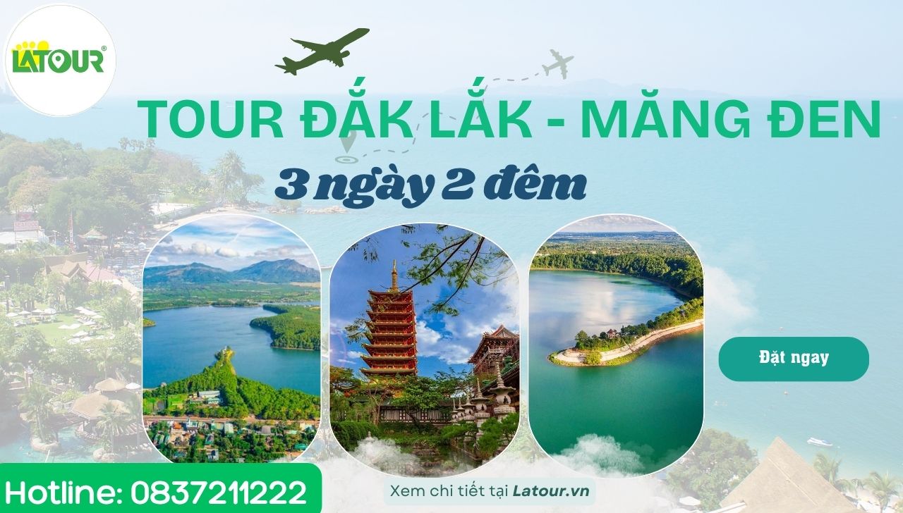 Tour Đắk Lắk Măng Đen 3 ngày 2 đêm ngày 1