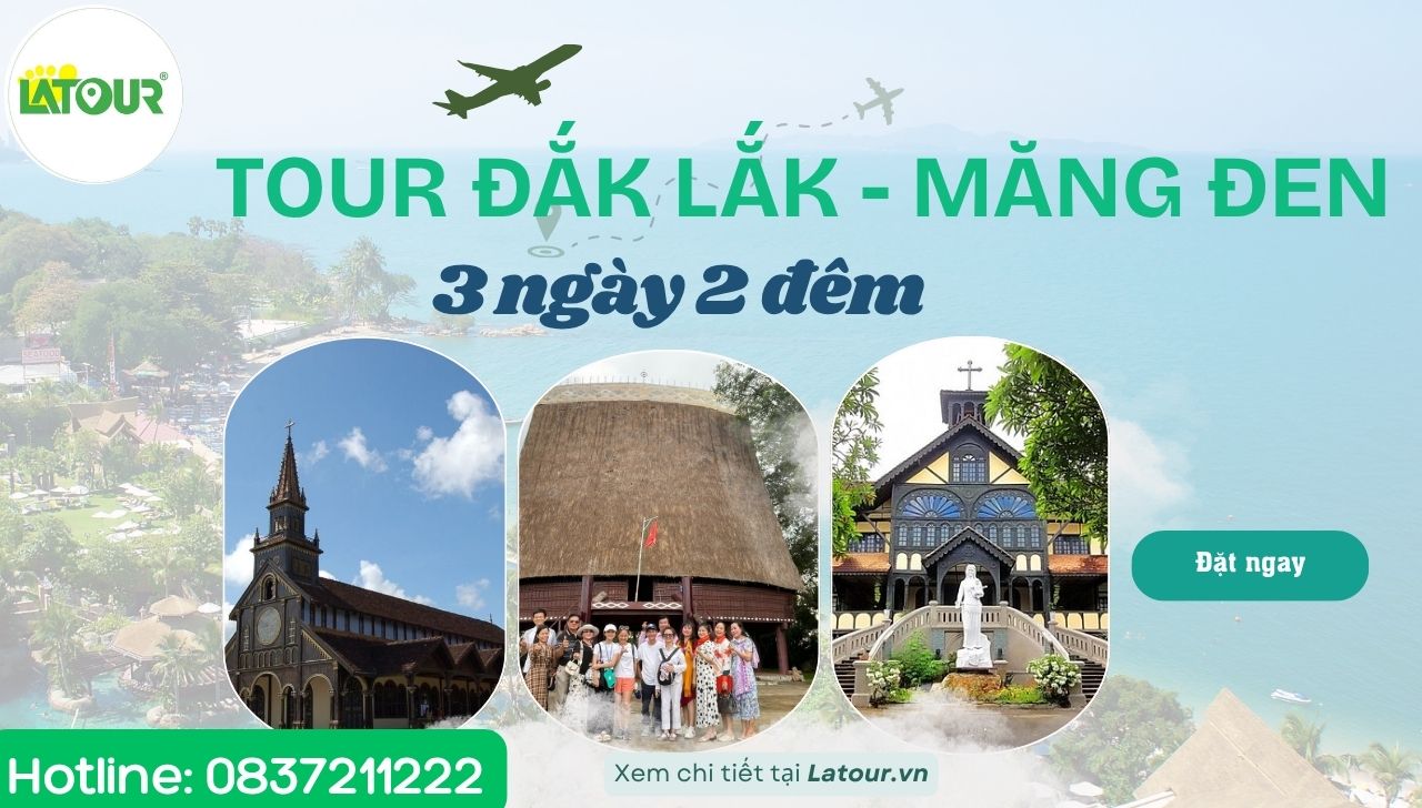 Tour Đắk Lắk Măng Đen 3 ngày 2 đêm ngày 2