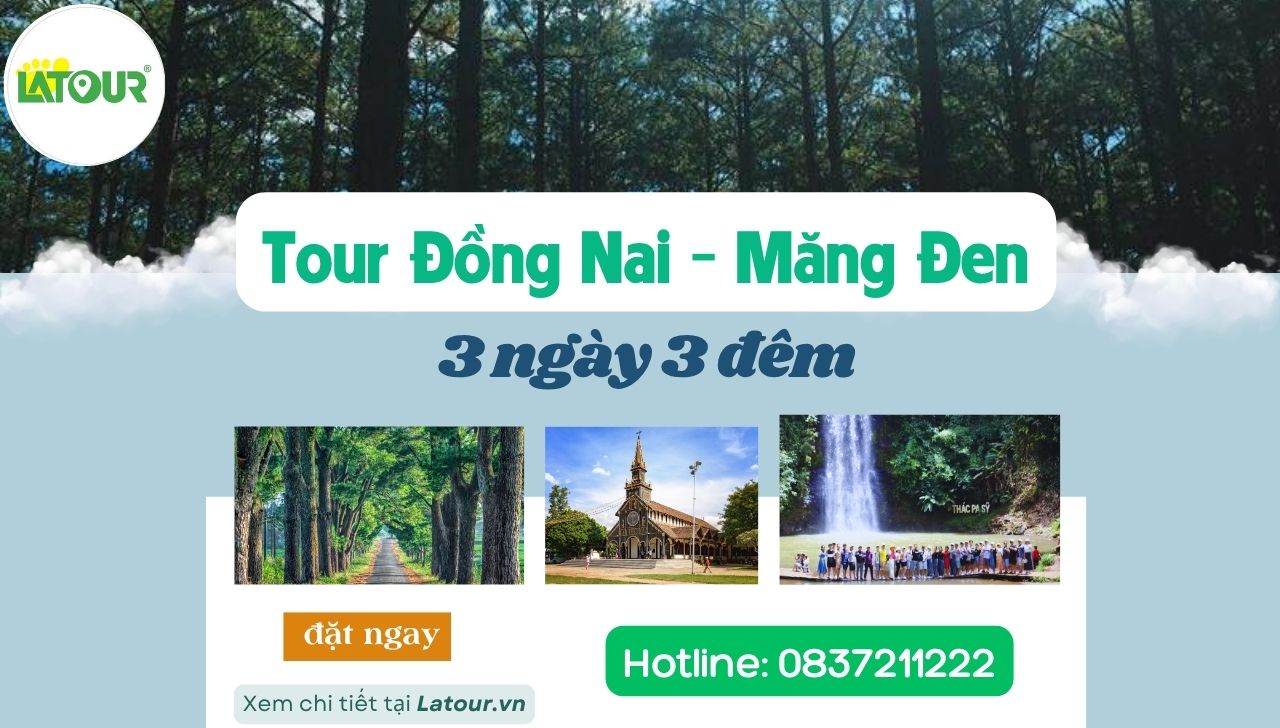 Tour Đồng Nai Măng Đen 3 ngày 3 đêm