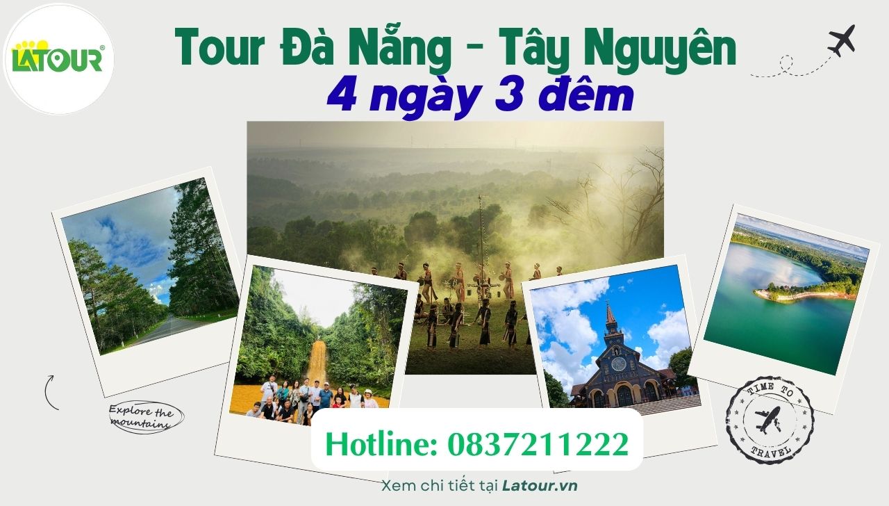 tour Đà Nẵng đi Tây Nguyên 4 ngày 3 đêm