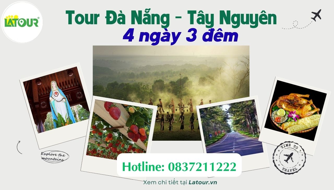 tour Đà Nẵng đi Tây Nguyên 4 ngày 3 đêm