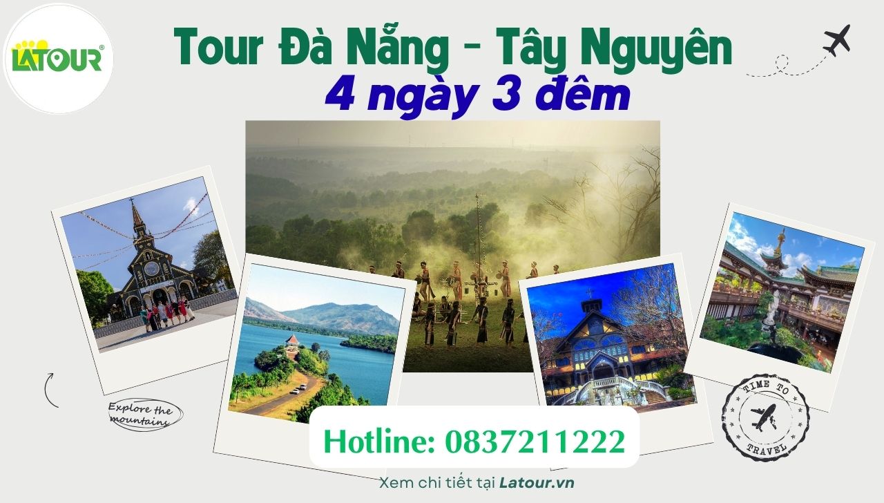 tour Đà Nẵng đi Tây Nguyên 4 ngày 3 đêm