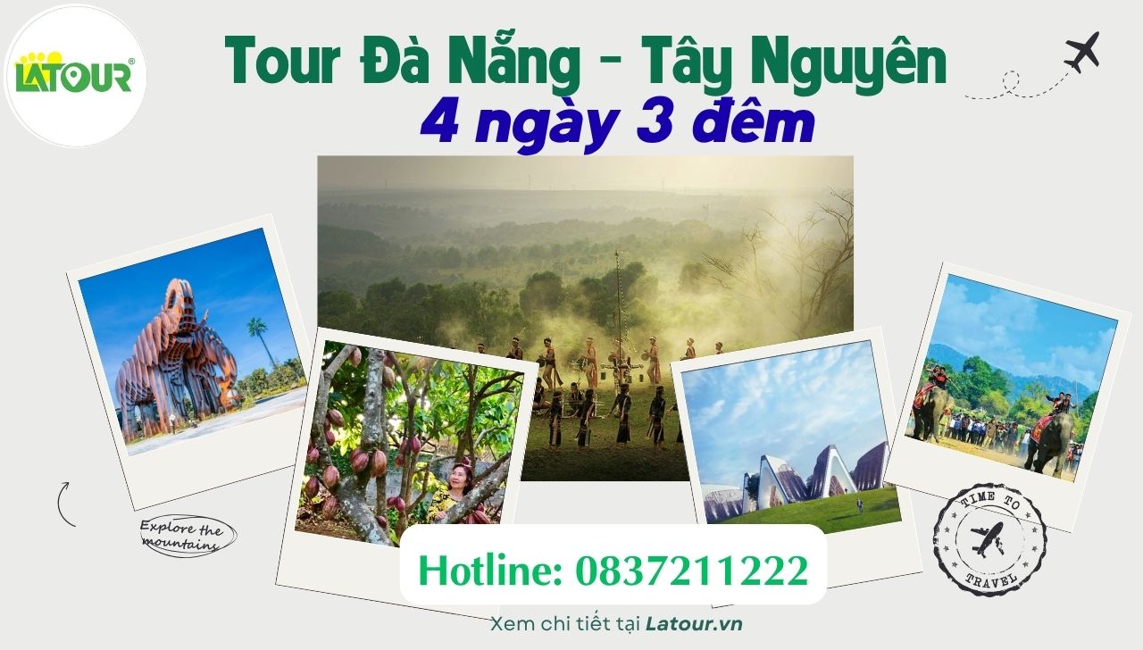 tour Đà Nẵng đi Tây Nguyên 4 ngày 3 đêm