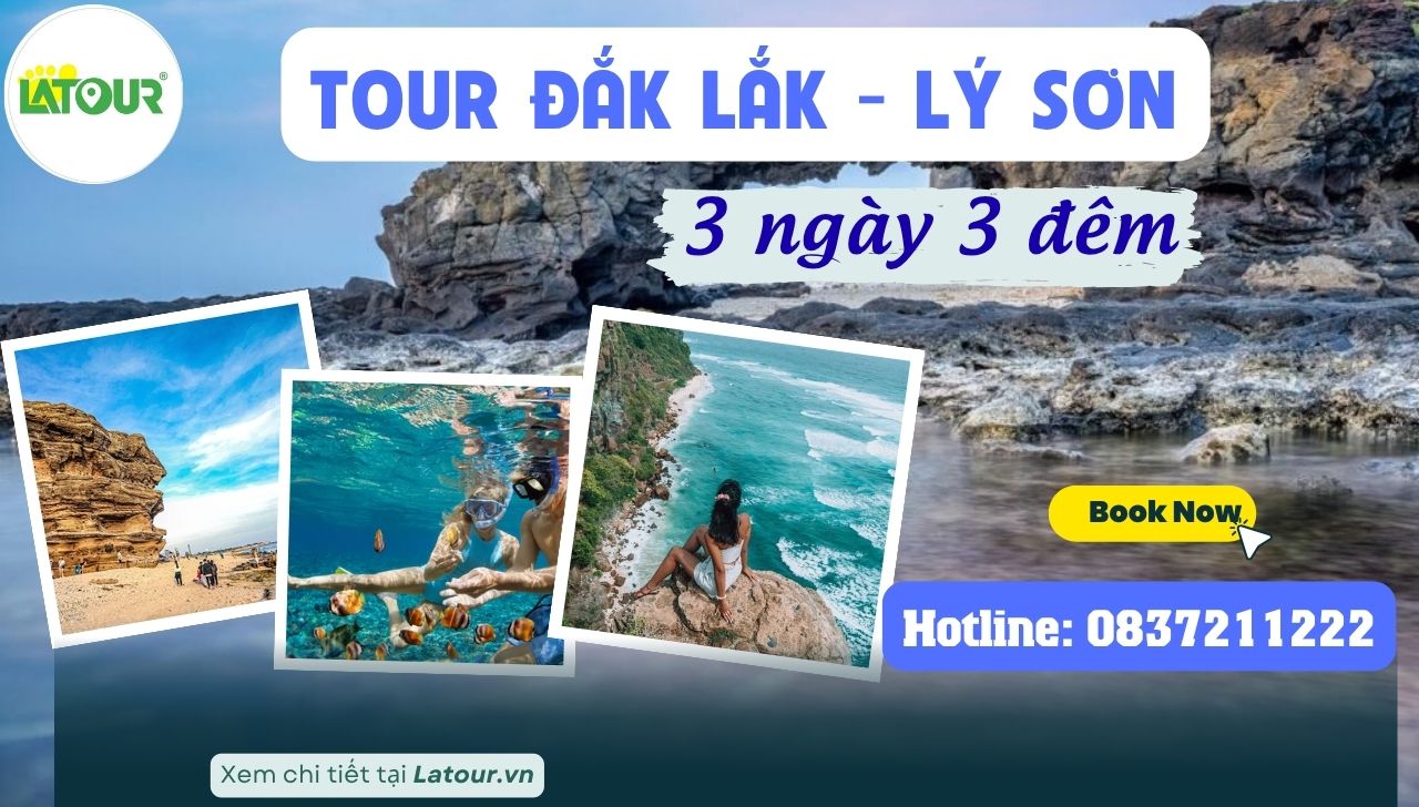 Tour Đắk Lắk - Lý Sơn 3 ngày 3 đêm