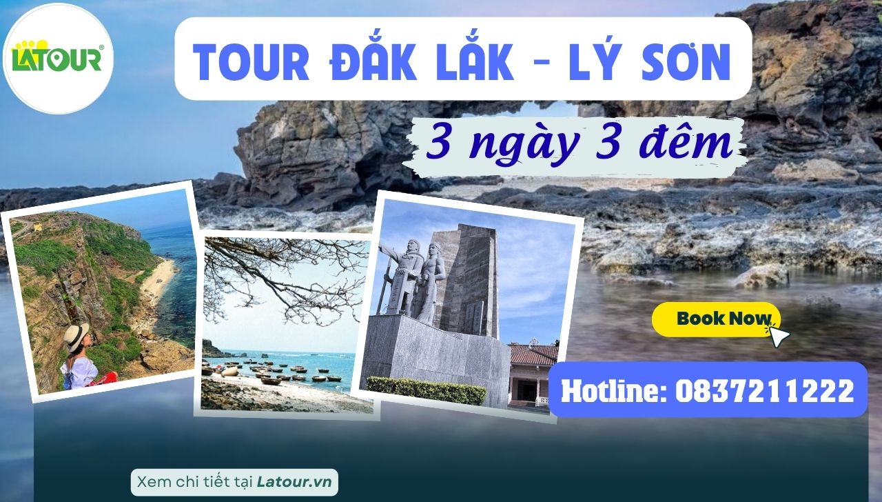 Tour Đắk Lắk - Lý Sơn 3 ngày 3 đêm