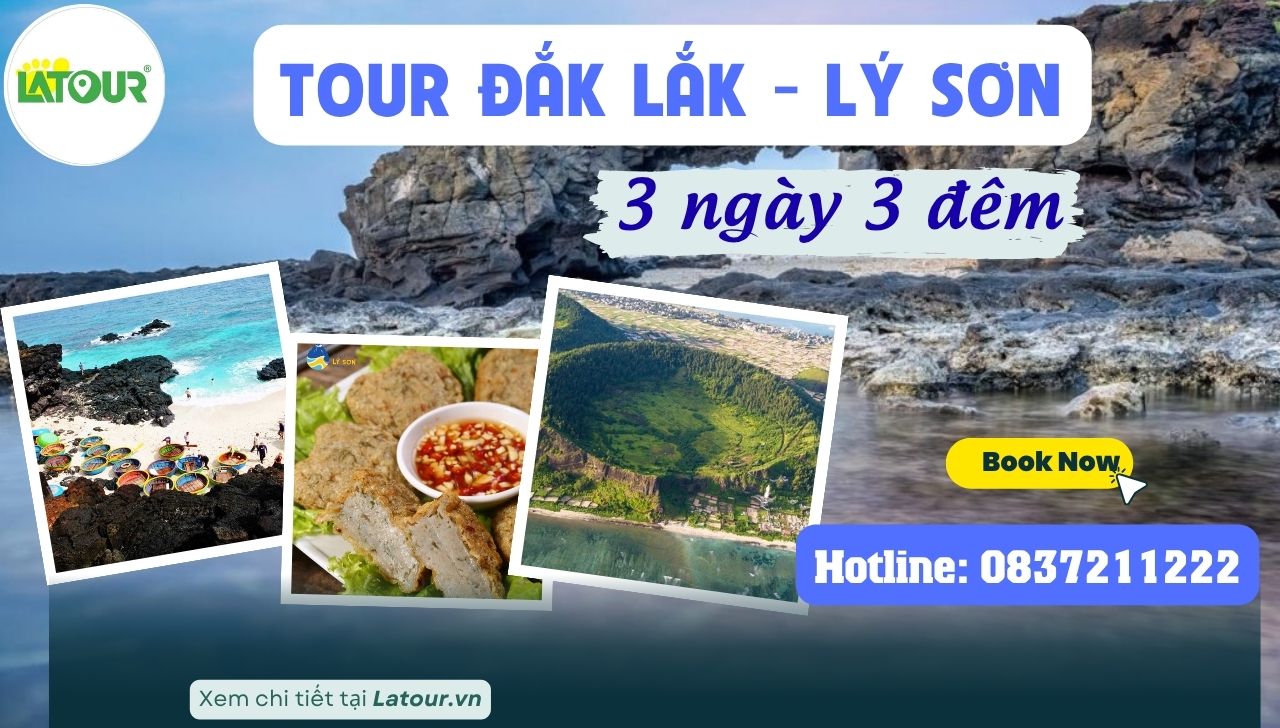 Tour Đắk Lắk - Lý Sơn 3 ngày 3 đêm