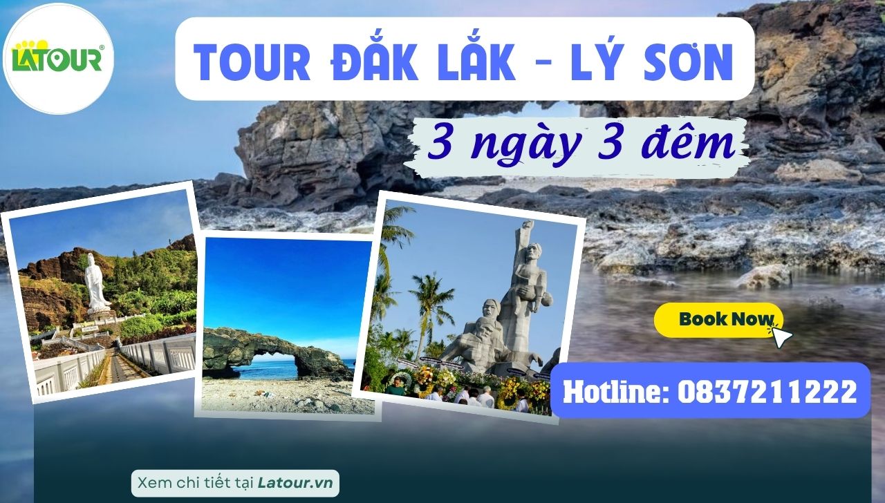 Tour Đắk Lắk - Lý Sơn 3 ngày 3 đêm