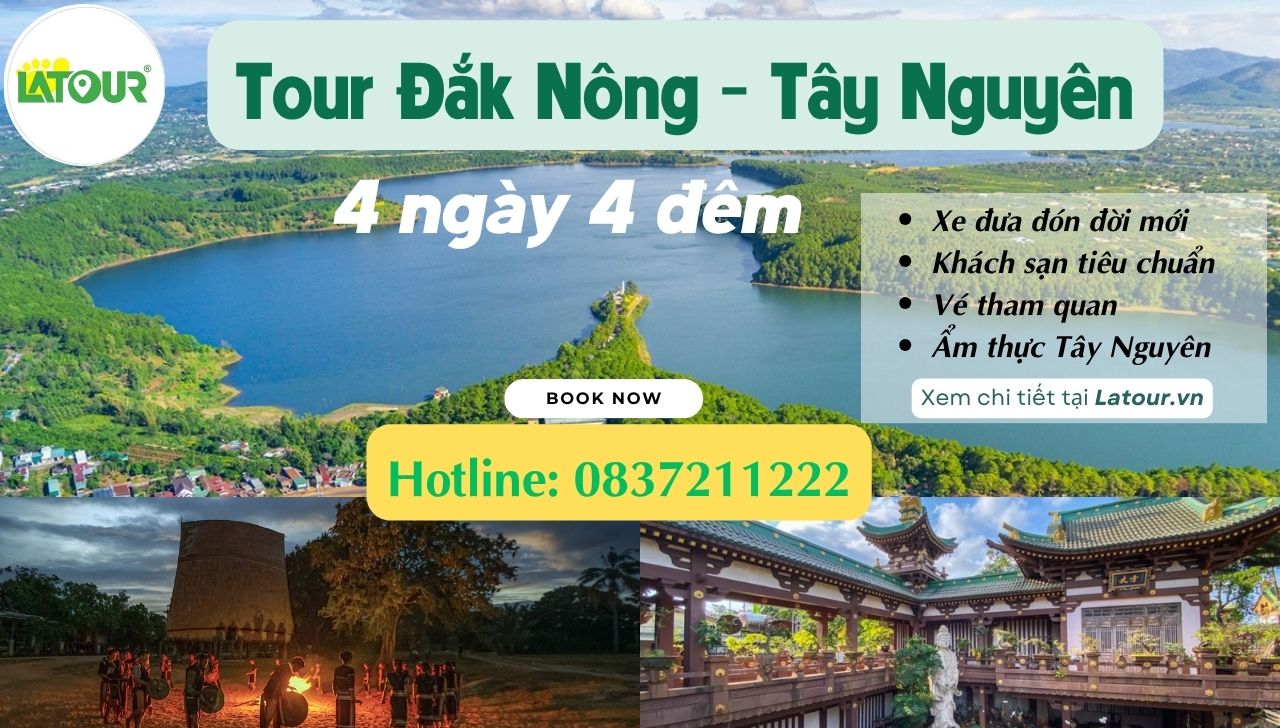 Tour Đắk Nông đi Tây Nguyên