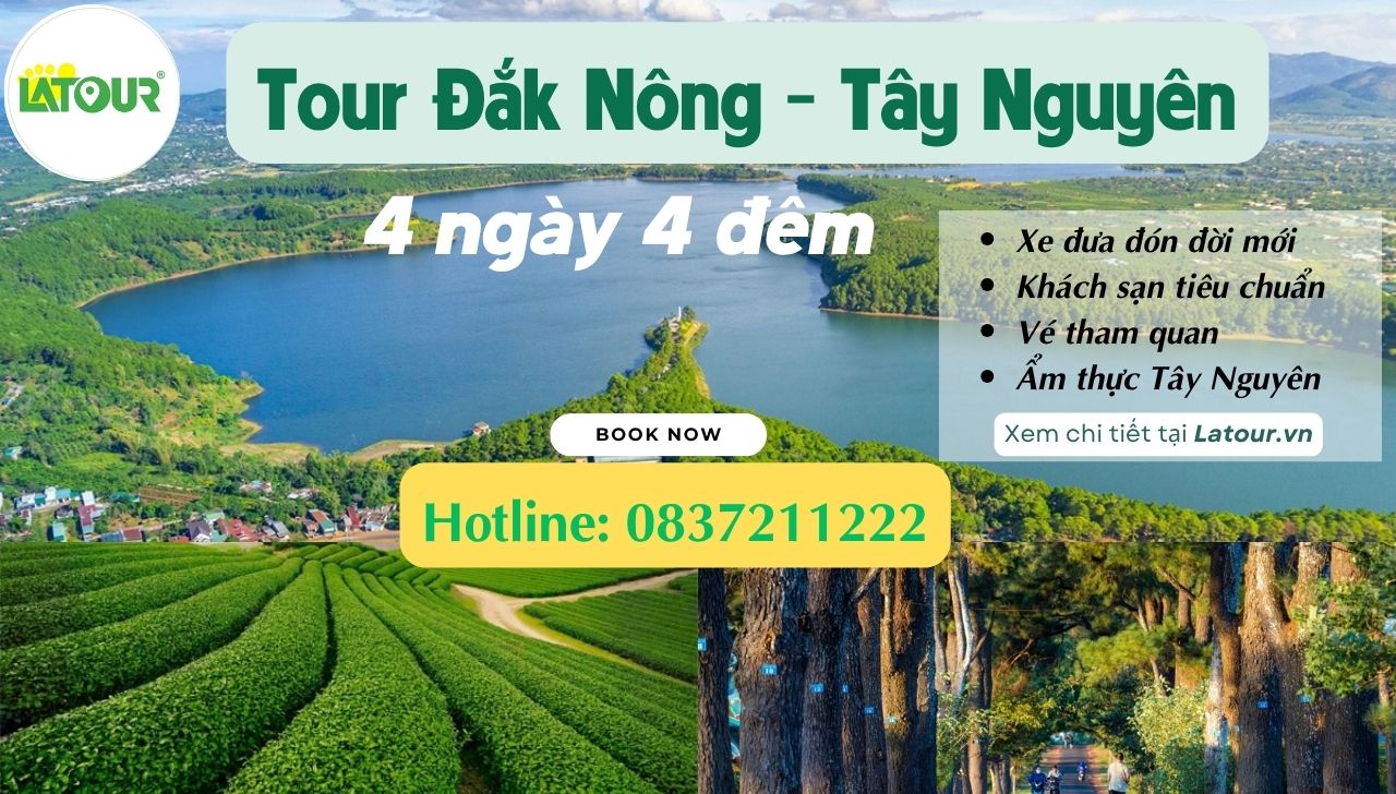 Tour Đắk Nông đi Tây Nguyên
