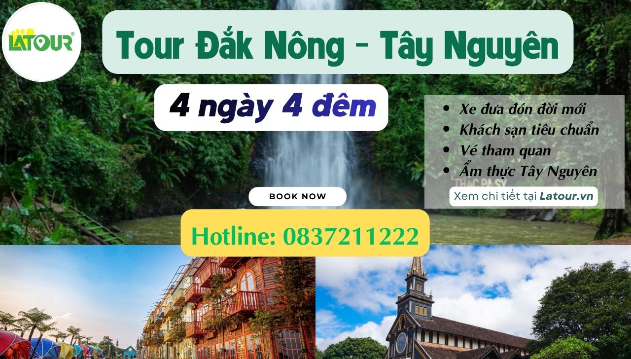 Tour Đắk Nông đi Tây Nguyên
