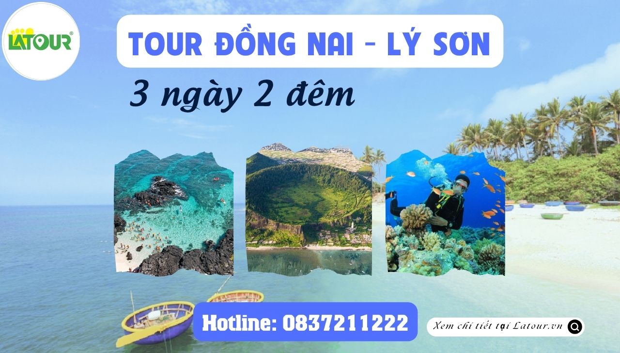 Tour Đồng Nai - Lý Sơn 3 ngày 2 đêm