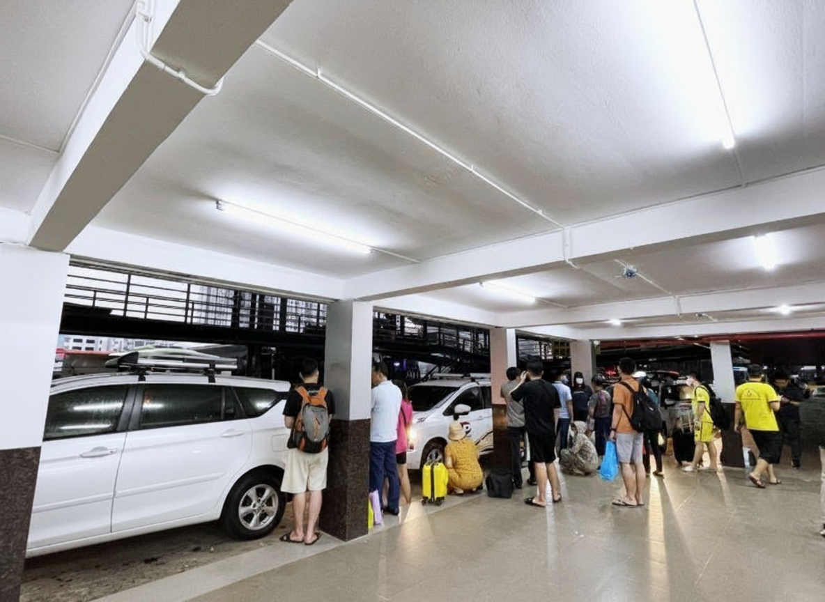 Nội thất xe khách tiện nghi