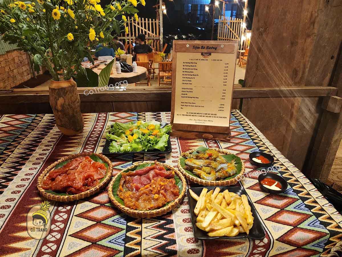 Bò nướng Măng Đen