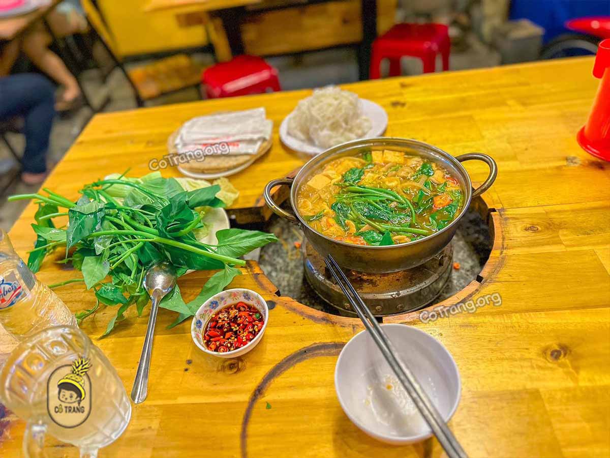 Lẩu cá tầm Gia Lai