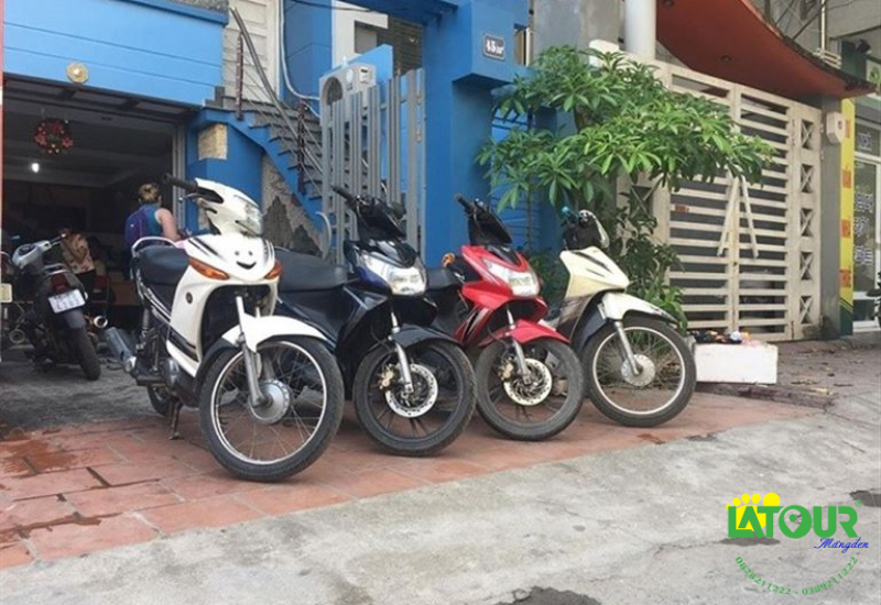 Thuê xe máy Măng Đen - Sum Villa Homestay