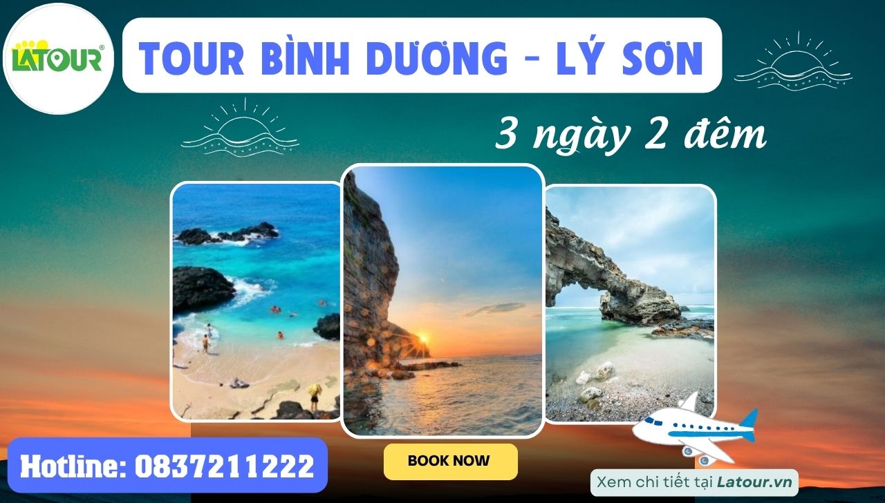 Tour Bình Dương - Lý Sơn 3 Ngày 2 Đêm