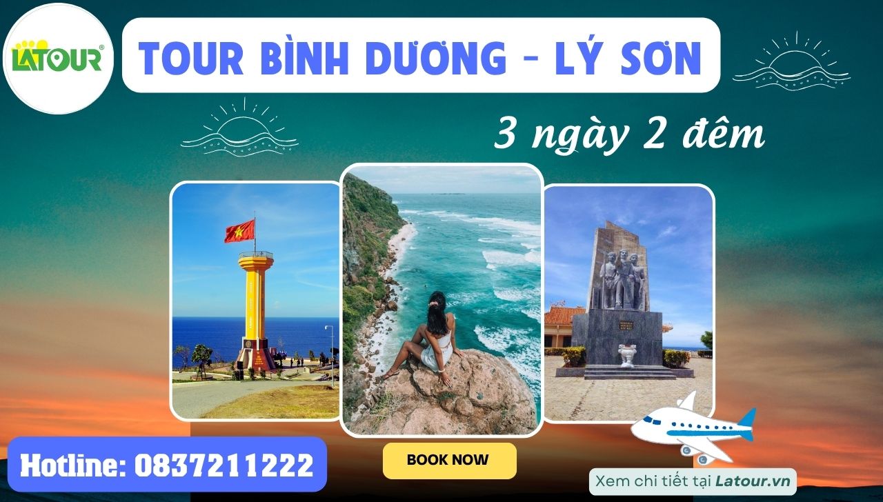 Tour Bình Dương - Lý Sơn 3 Ngày 2 Đêm