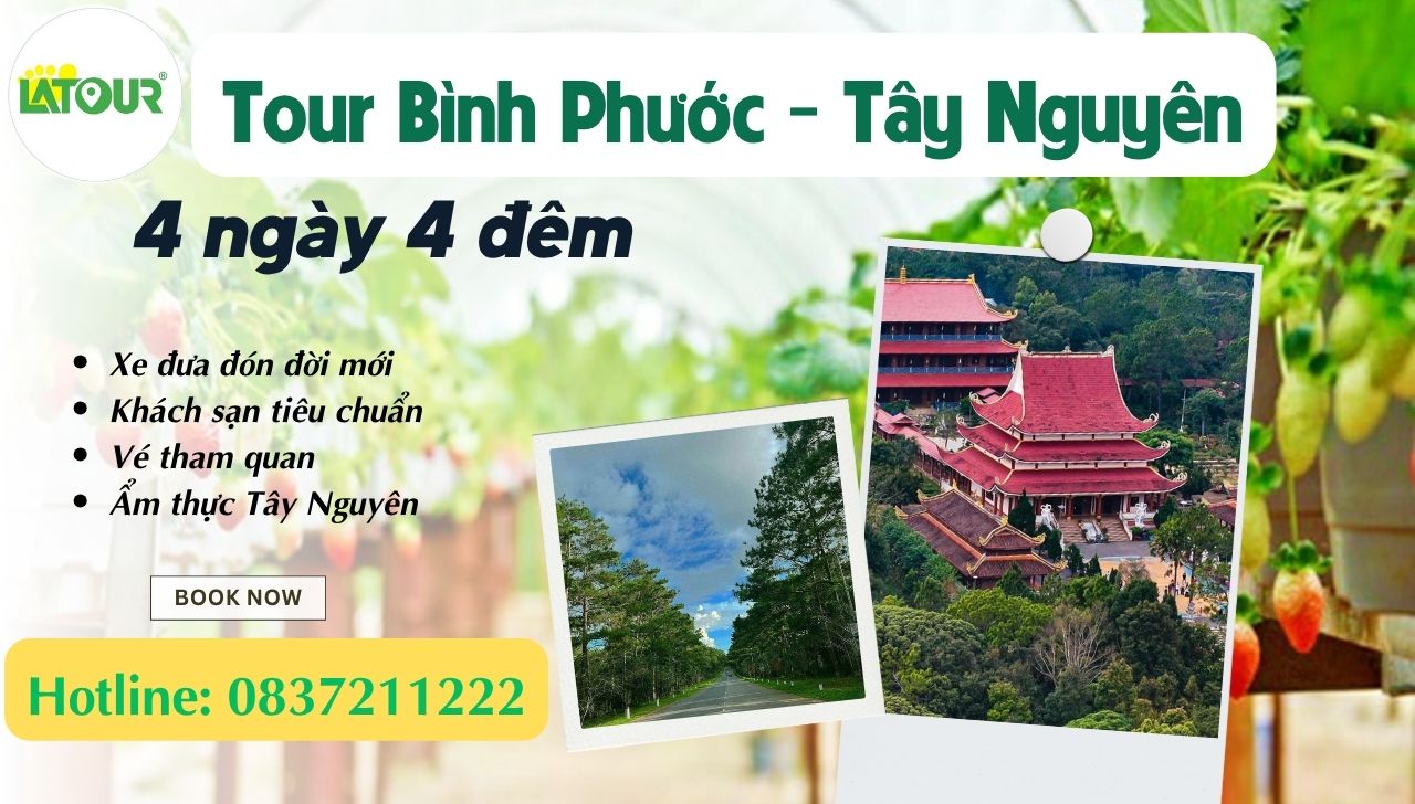 Tour Bình Phước đi Tây Nguyên