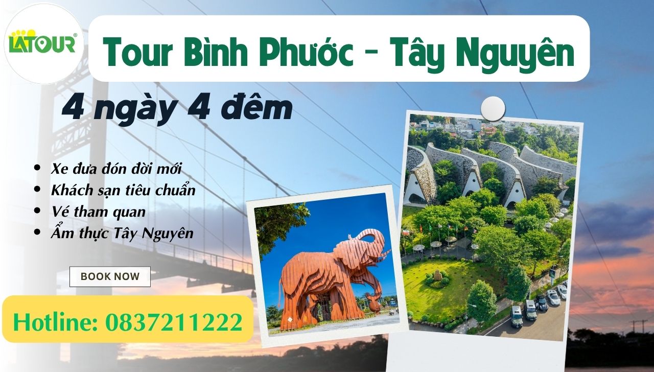 Tour Bình Phước đi Tây Nguyên