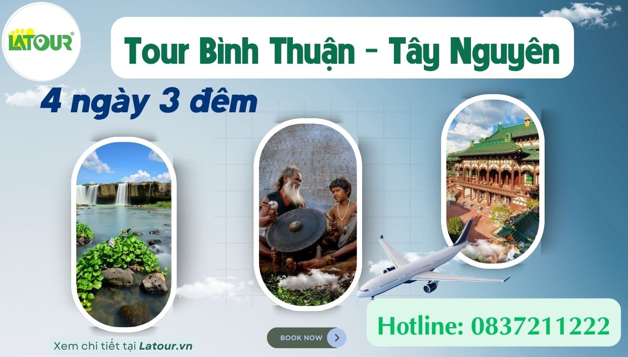 Tour Bình Thuận Tây Nguyên 4 ngày 3 đêm