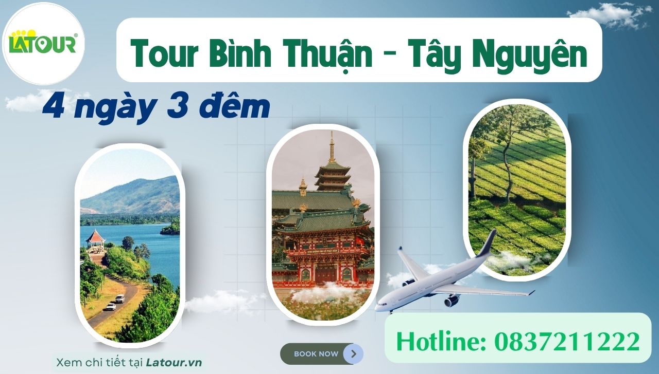 Tour Bình Thuận Tây Nguyên 4 ngày 3 đêm