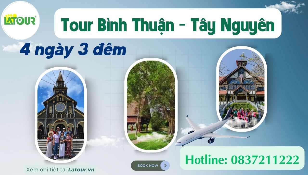Tour Bình Thuận Tây Nguyên 4 ngày 3 đêm