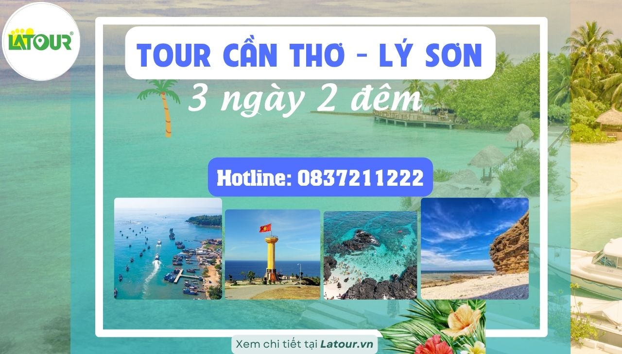 Tour Cần Thơ - Lý Sơn 3 Ngày 2 Đêm