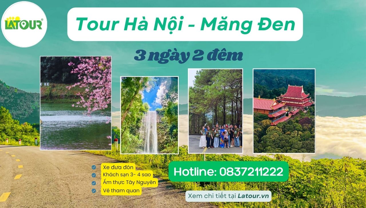 Tour Hà Nội Măng Đen 3 ngày 2 đêm ngày 2