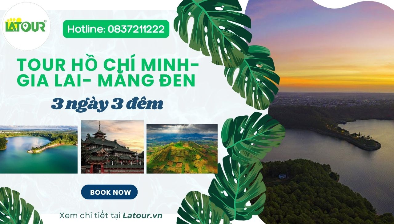 Tour Hồ Chí Minh Gia Lai Măng Đen 3 ngày 3 đêm ngày 1