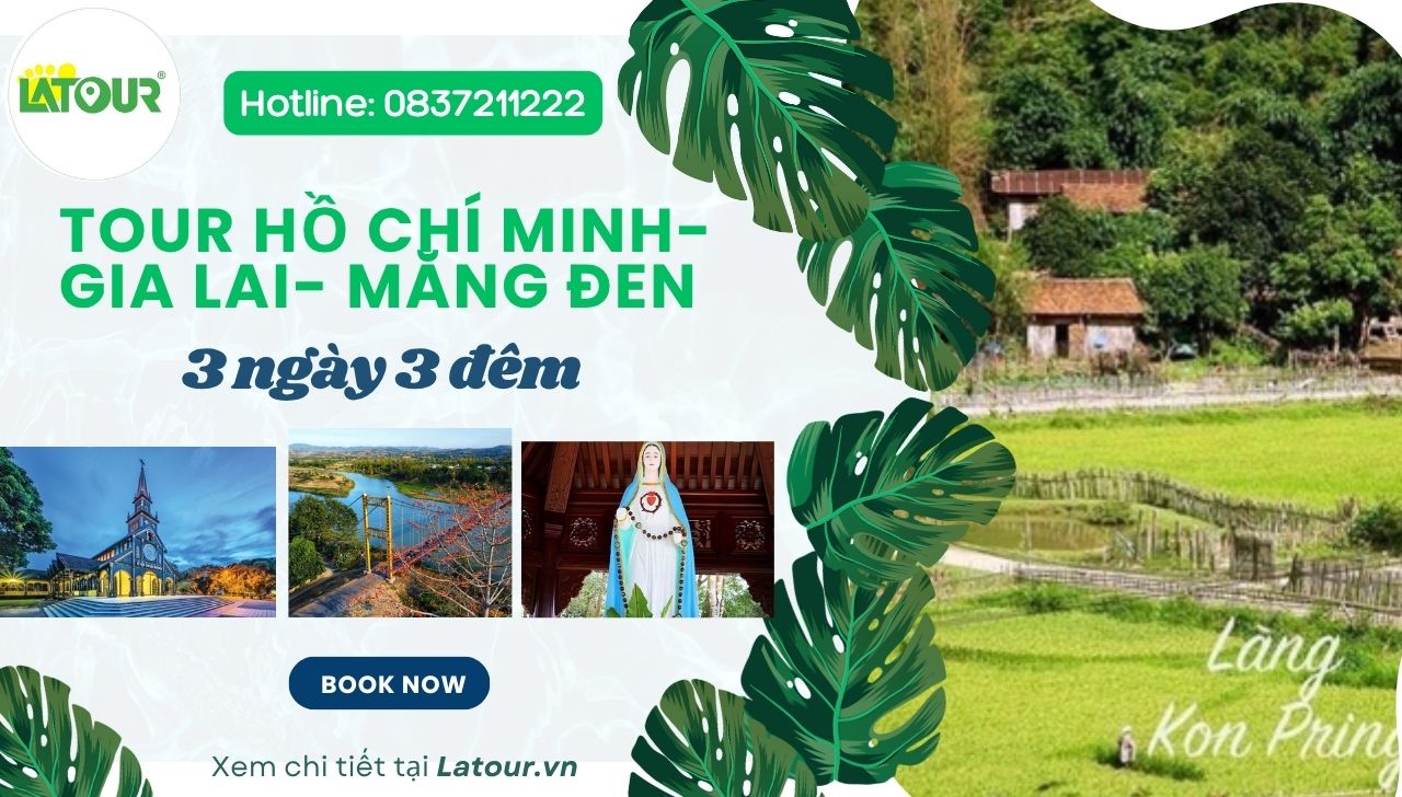 Tour Hồ Chí Minh Gia Lai Măng Đen 3 ngày 3 đêm ngày 2
