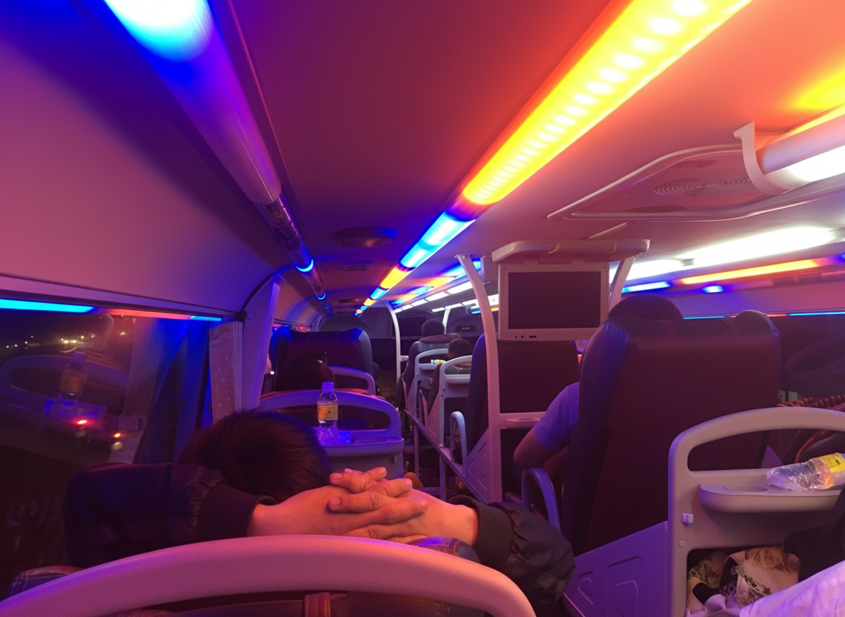 Trải nghiệm đi xe khách đêm