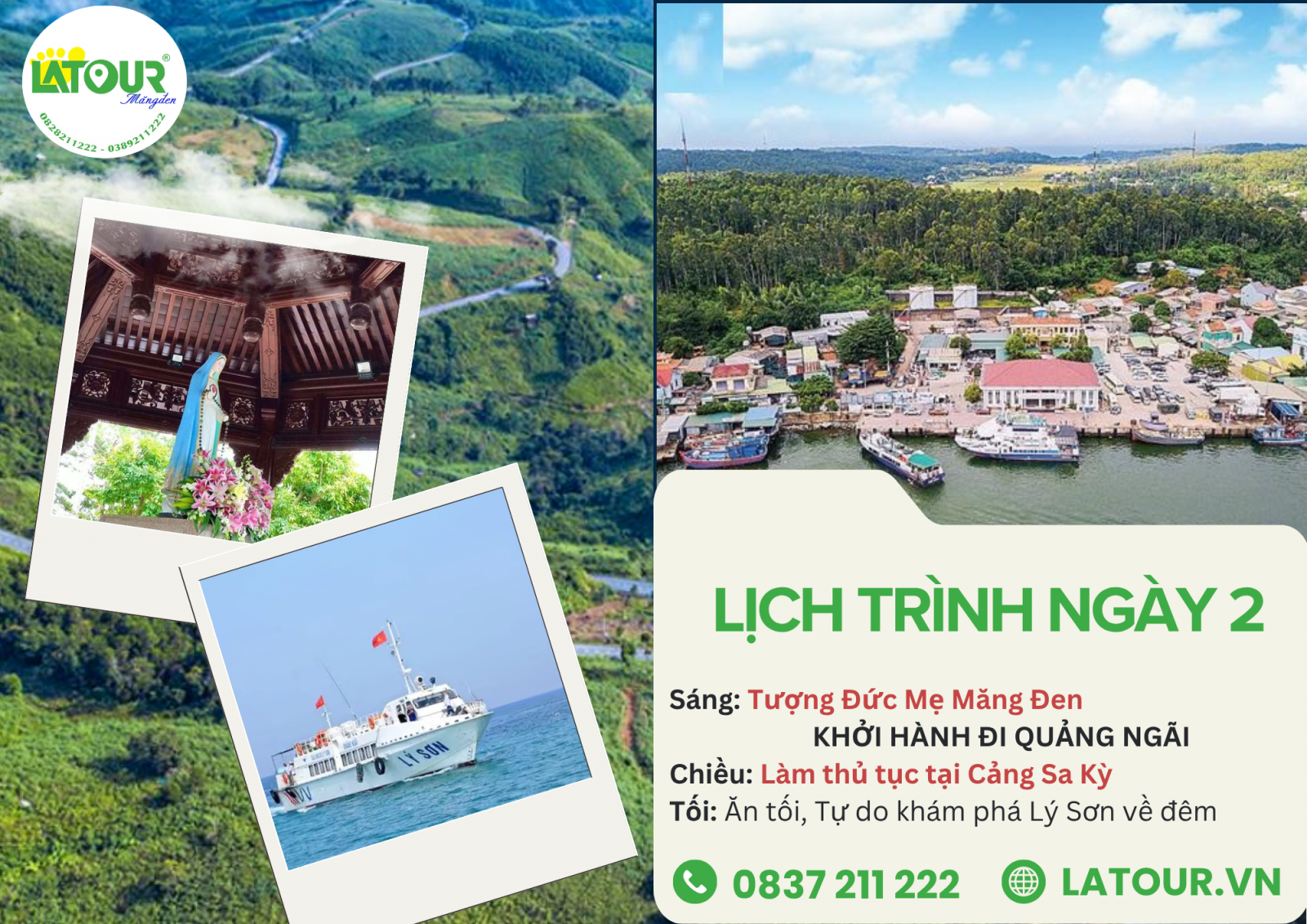 Tour Quảng Bình Măng Đen 3 ngày 3 đêm ngày 2