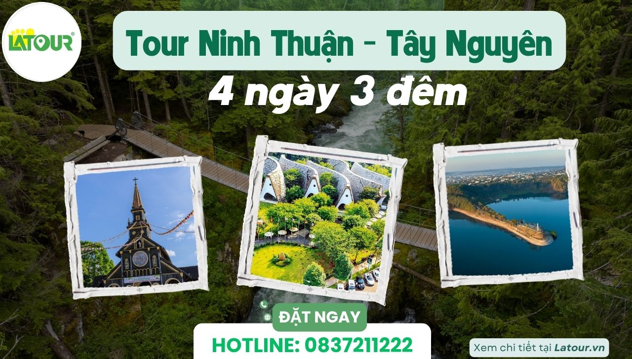 Tour Ninh Thuận Tây Nguyên 4 ngày 3 đêm