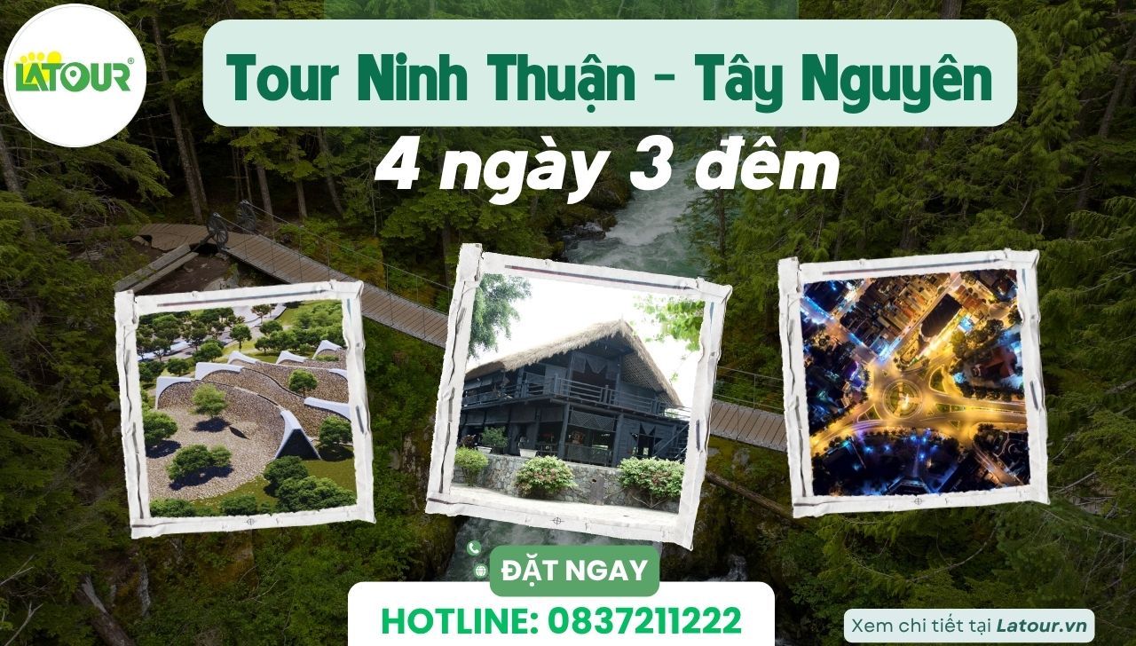 Tour Ninh Thuận Tây Nguyên 4 ngày 3 đêm