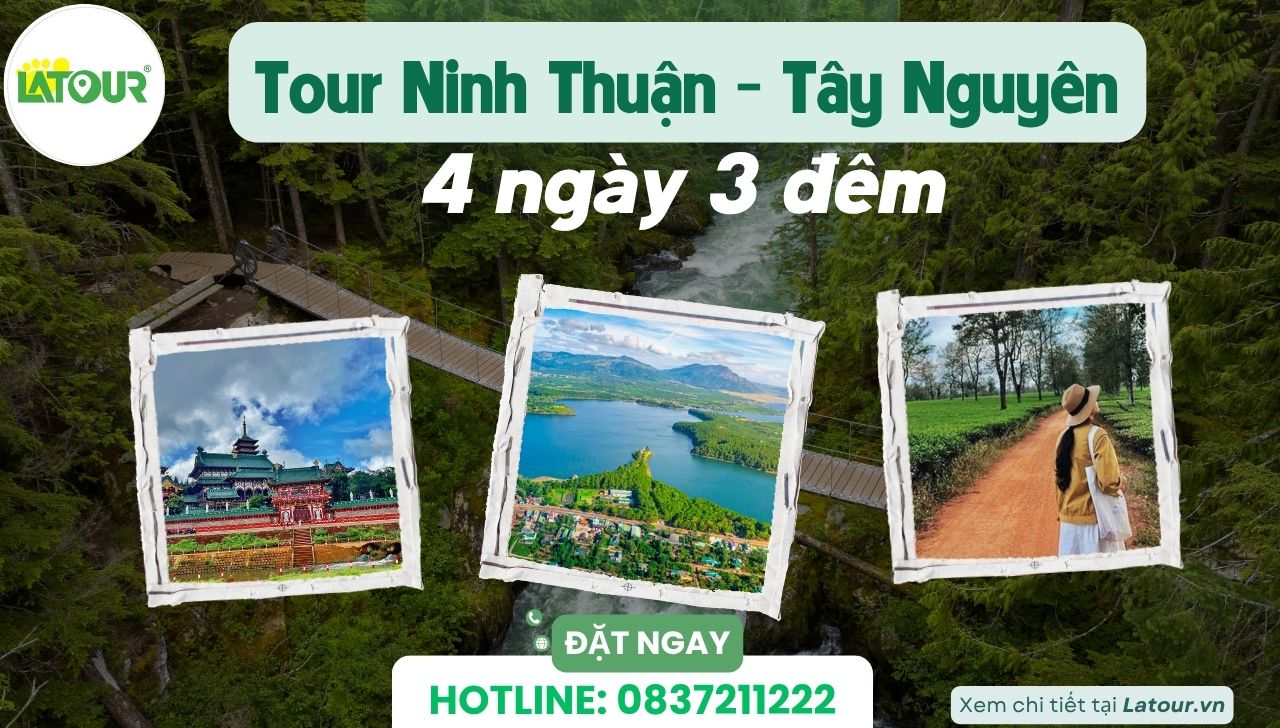Tour Ninh Thuận Tây Nguyên 4 ngày 3 đêm