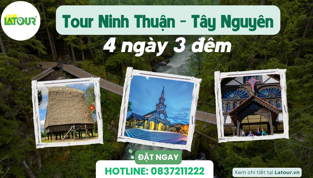 Tour Ninh Thuận Tây Nguyên 4 ngày 3 đêm