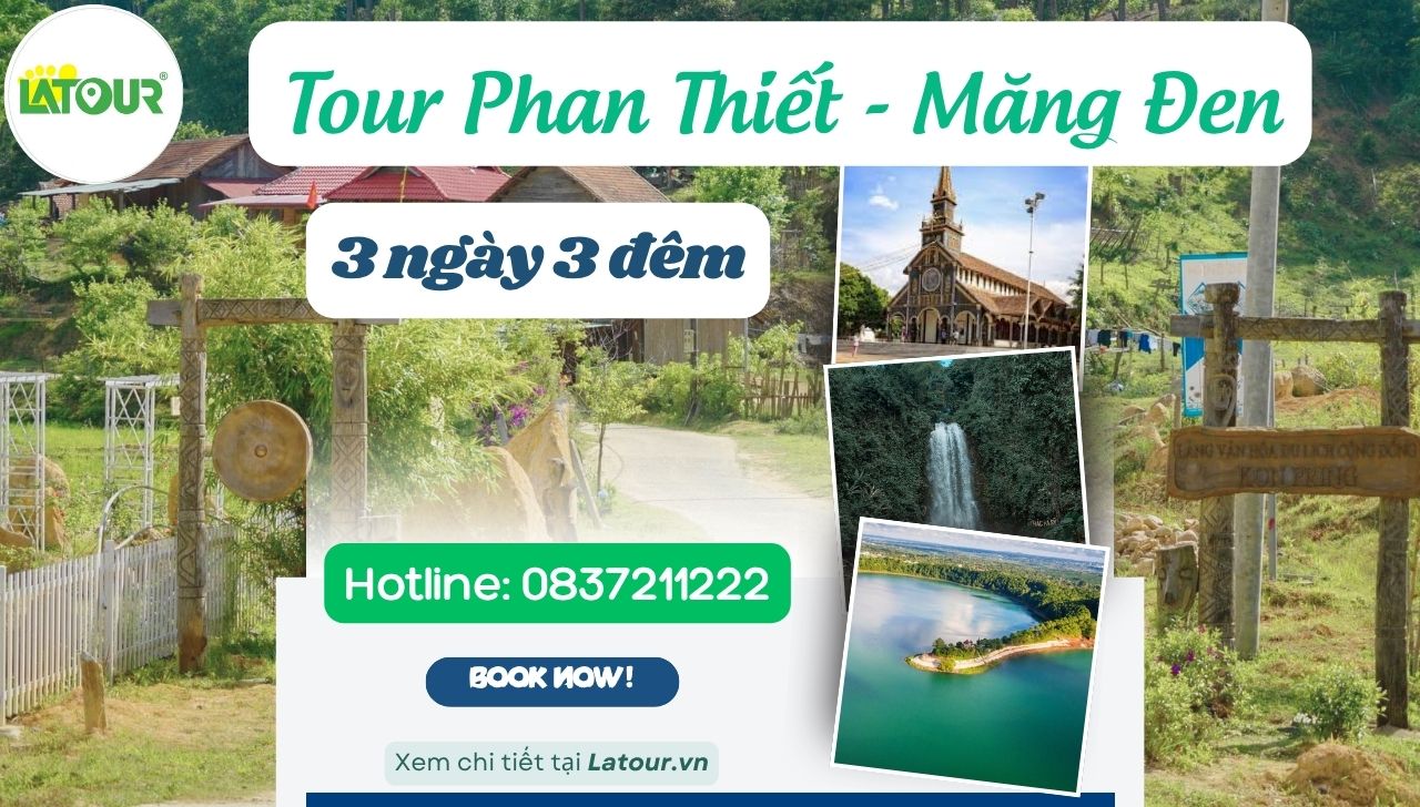 Tour Phan Thiết (Bình Thuận) đi Măng Đen 3 ngày 3 đêm