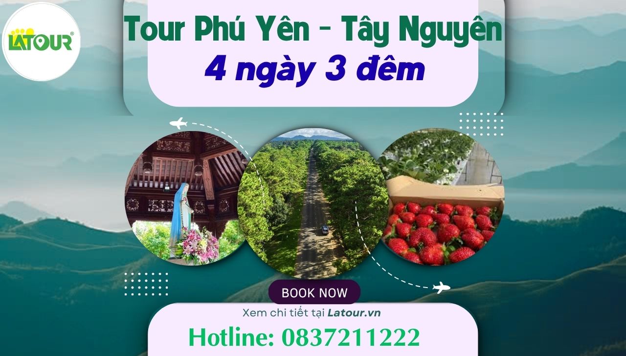 tour du lịch Phú Yên Tây Nguyên 4 ngày 3 đêm
